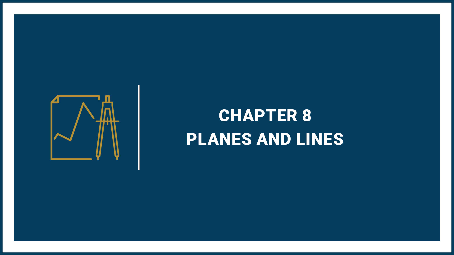 Planes and lines
